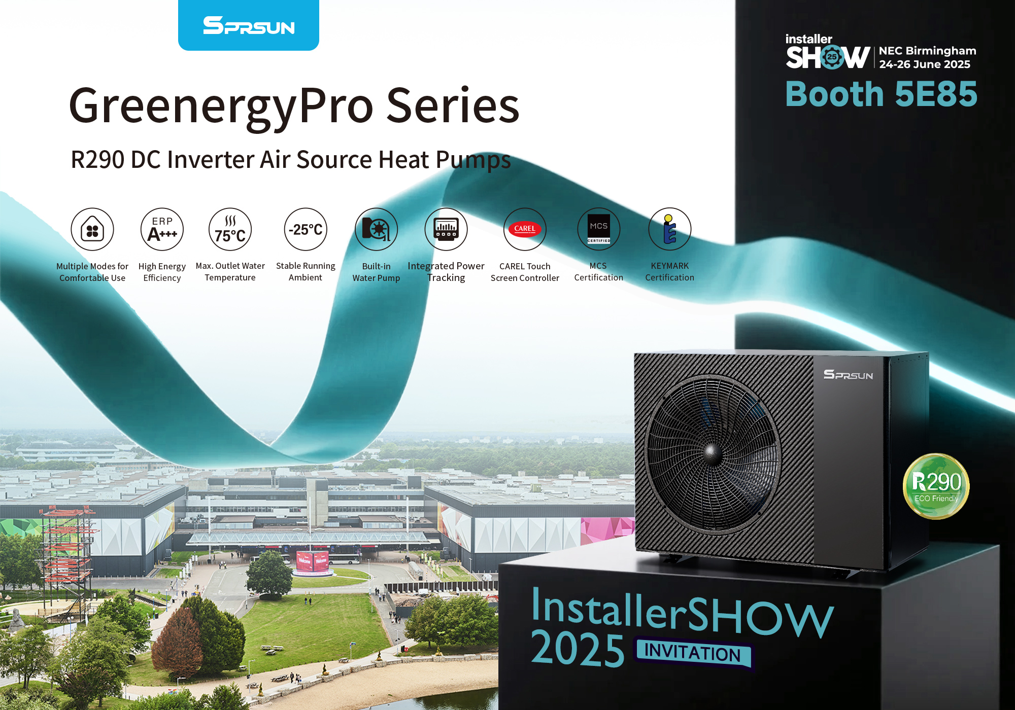 R290 DC Inverter Air Source Heat Pump