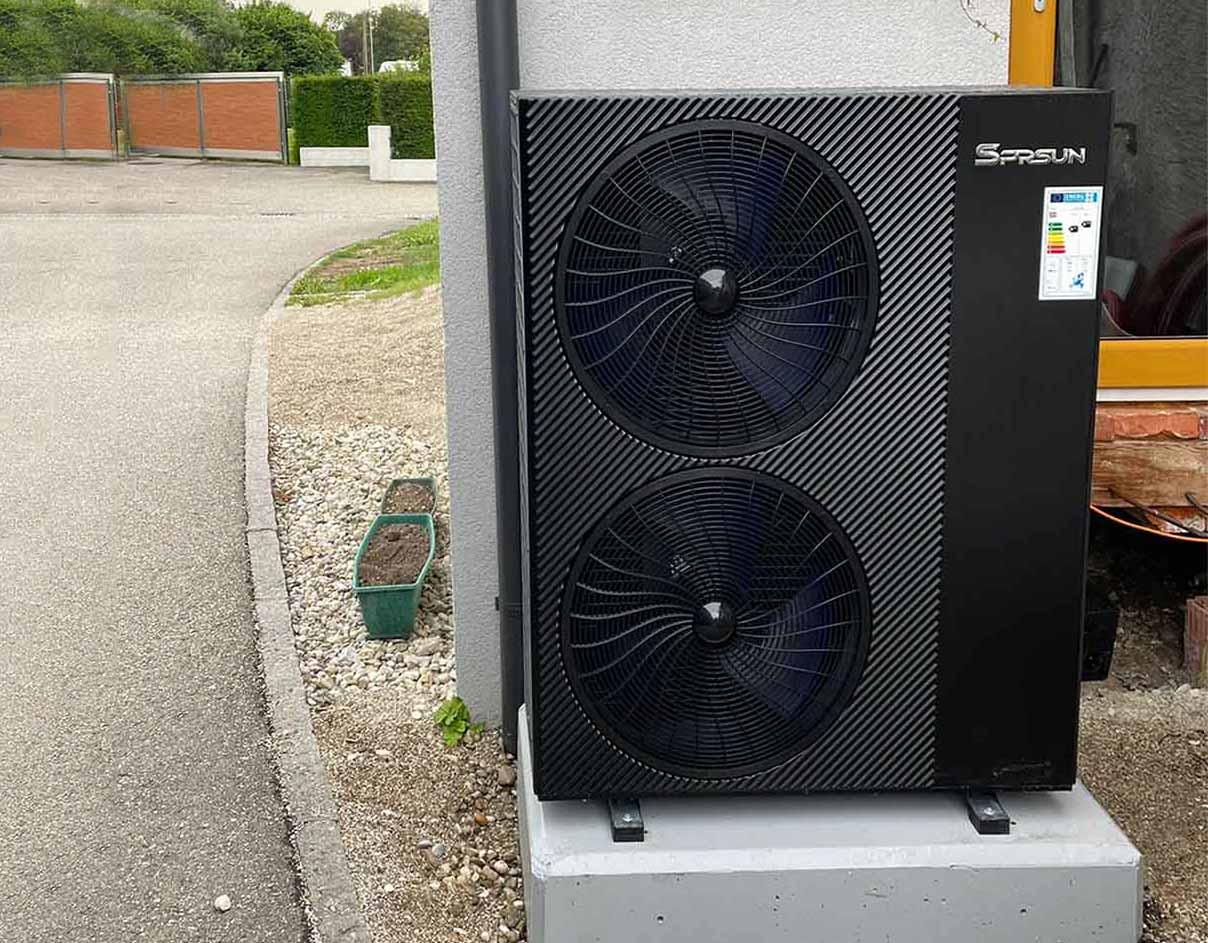 Luft kilde varmepumpe