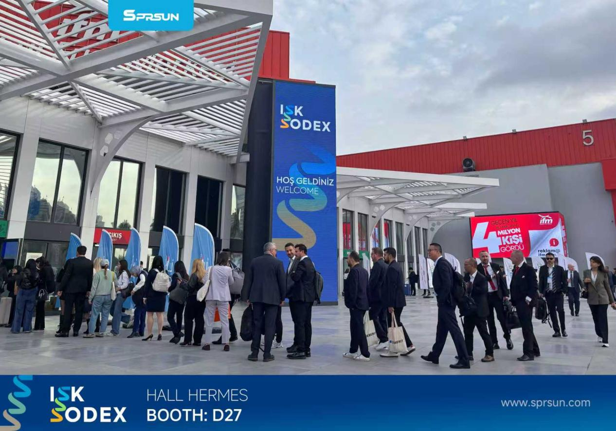 SPRSUN på ISK-SODEX 2025 Tyrkiet: Banebrydende for en grøn energifremtid med innovativ varmepumpeteknologi