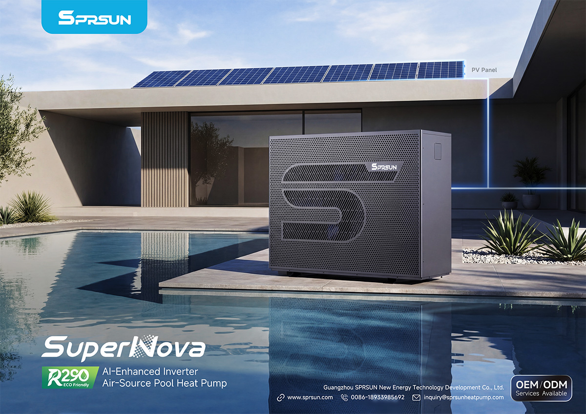 R290 swimmingpool varmepumpe