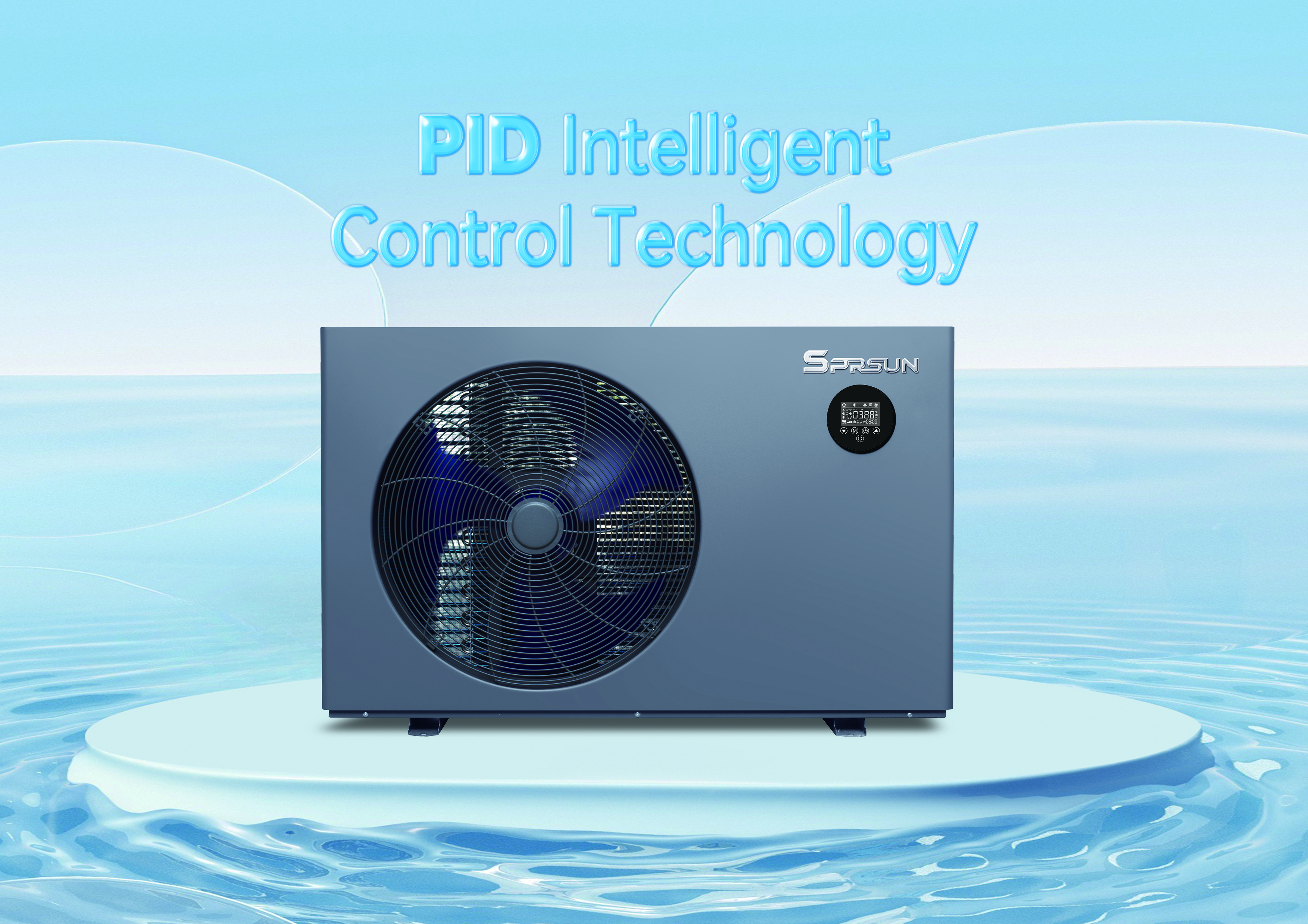 SPRSUN OceanStar Pool Heat Pump Intelligent Control