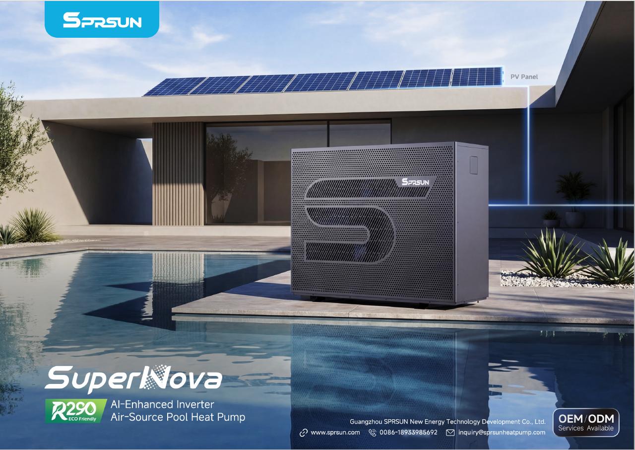 R290 swimmingpool varmepumpe