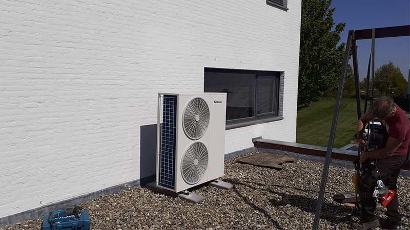 SPRSUN DC inverter varmepumpeprojekt i Holland