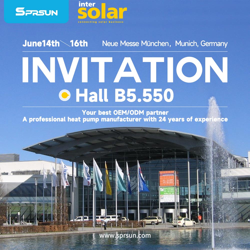 SPRSUN annoncerer sin deltagelse i 2023 Intersolar Europe Solar Exhibitiondone