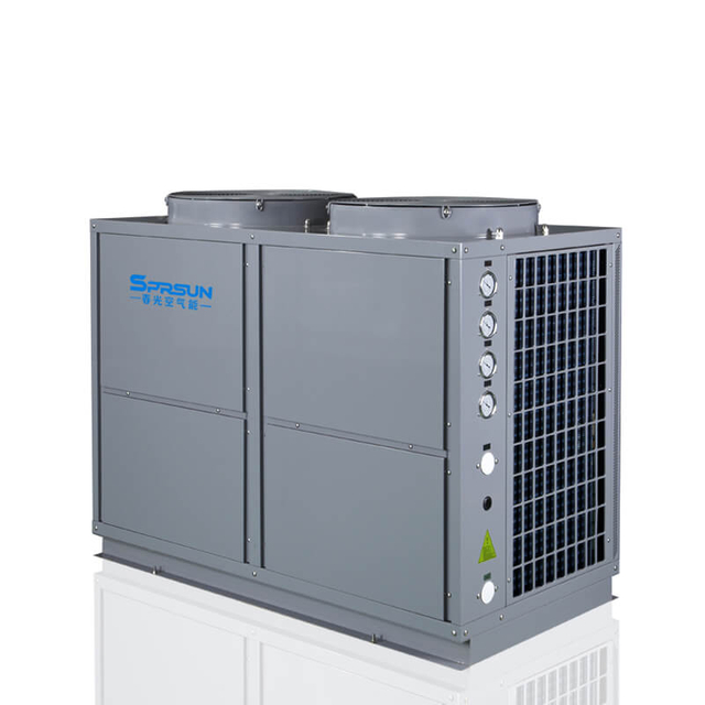 28KW 36KW 80C Industriel varmtvandsbeholder høj temperatur luftkilde varmepumpe